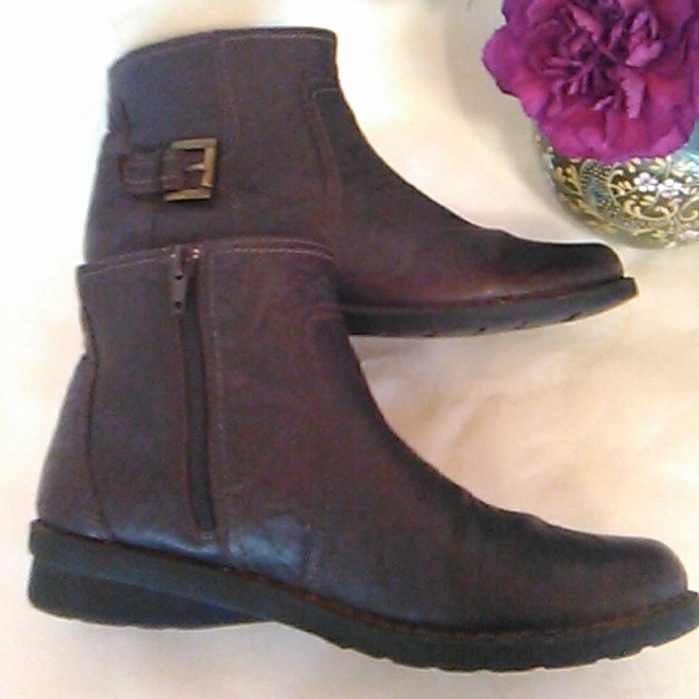 Clark's Collection Brown Low Boots - Picture 5 of 9